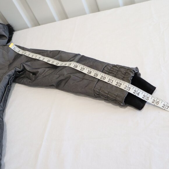 Obermeyer Womens Eden Insulated Ski Snowboard Coat Size 6 Gray Black Apres - Picture 14 of 15
